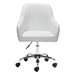 Curator White Office Chair - ZUO5126