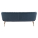 Deco and Gold Sofa Gray - ZUO5139