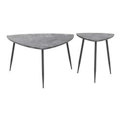 Normandy Gray Accent Tables - Set of Two 