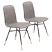 Var Gray Dining Chair - Set of Two - ZUO5175
