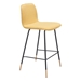 Var Yellow Counter Chair - ZUO5176