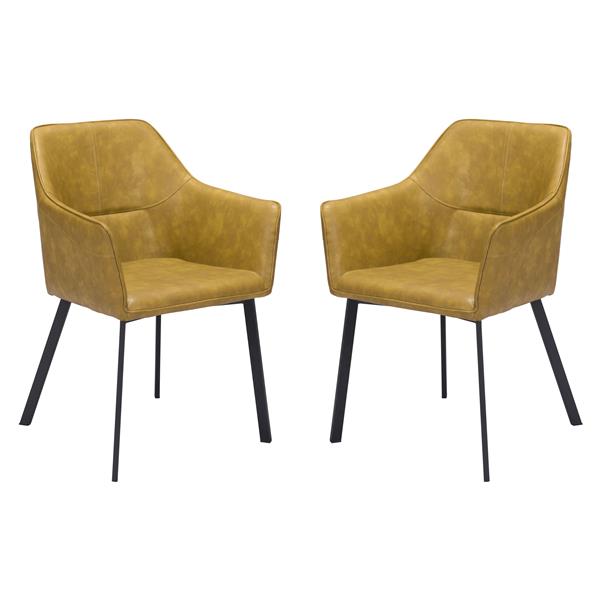 Loiret Yellow Dining Chair - Set of Two 