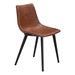 Daniel Vintage Brown Dining Chair - Set of Two - ZUO5209