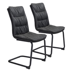 Sharon Vintage Black Dining Chair - Set of Two 