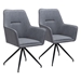 Watkins Gray Dining Chair - Set of Two - ZUO5226