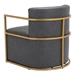 Xander Gray Accent Chair - ZUO5281