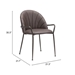 Kurt Brown Dining Chair - ZUO5288