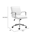 Partner White Office Chair - ZUO5294