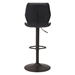 Seth Vintage Black Bar Chair - ZUO5310