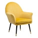 Alexandria Yellow Accent Chair - ZUO5314
