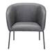 Quinten Vintage Gray Accent Chair - ZUO5323