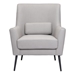 Ontario Gray Accent Chair - ZUO5346