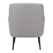 Tasmania Gray Accent Chair - ZUO5347