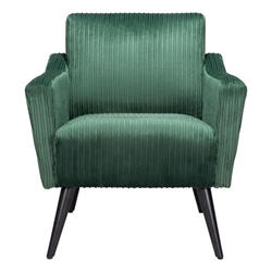 Bastille Green Accent Chair 
