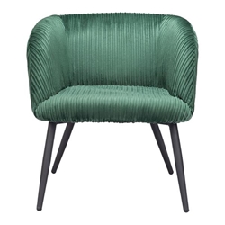 Papillion Green Accent Chair 