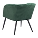 Papillion Green Accent Chair - ZUO5354