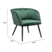 Papillion Green Accent Chair - ZUO5354