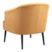 Ranier Yellow Accent Chair - ZUO5357