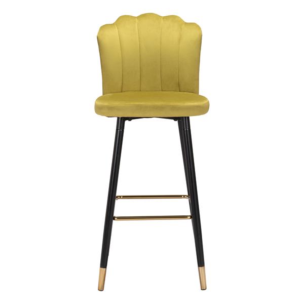 Zinclair Yellow Bar Chair 
