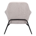 Manuel Beige Accent Chair - ZUO5368