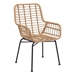 Lyon Chair Natural Outdoor Dining - Set of Two - ZUO5378