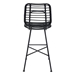 Murcia Black Bar Chair - ZUO5389