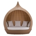 St Daybed Beige and Natural Lucia Beach - ZUO5395
