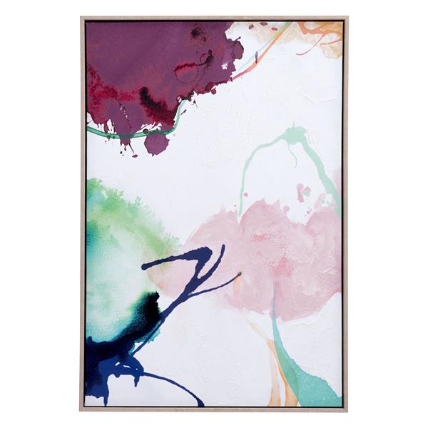 Abstract Multicolor Party Canvas 