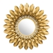 Sunflower Gold Round Mirror - ZUO5421