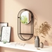 Saroni Gray Mirror Shelf - ZUO5442