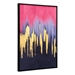 Sunset Wave Multicolor Canvas Wall Art - ZUO5461