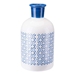 Bottle Large Steel Blue And White - ZUO2154
