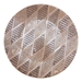 Ikat Plate Brown - ZUO2301