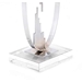 Silver Candle Holder Silver - ZUO2402