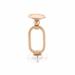 Lucite Candle Holder Small Gold - ZUO2426