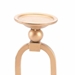 Lucite Candle Holder Small Gold - ZUO2426