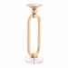 Lucite Candle Holder Large Gold - ZUO2431