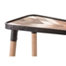 Arrow Table Small Brown - ZUO2565