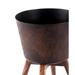 Metal Planter Small Gold - ZUO3096