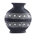 Kolla Medium Vase Black & White - ZUO3549