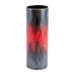 Lava Small Vase Black & Red - ZUO3608
