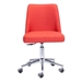 Season Office Chair Orange & Beige - ZUO3819