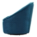 Polyurethaneg Swivel Chair Aquamarine - ZUO3826