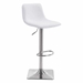 Cougar Bar Chair White - ZUO3853