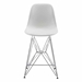 Zip Counter Chair White - ZUO3921