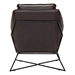 Lincoln Lounge Chair Brown - ZUO3986
