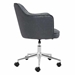 Keen Office Chair Vintage Black - ZUO4014