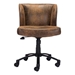 Shaw Office Chair Brown - ZUO4058