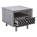 Raven End Table Old Gray - ZUO4061