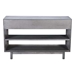 Raven Console Table Old Gray - ZUO4062